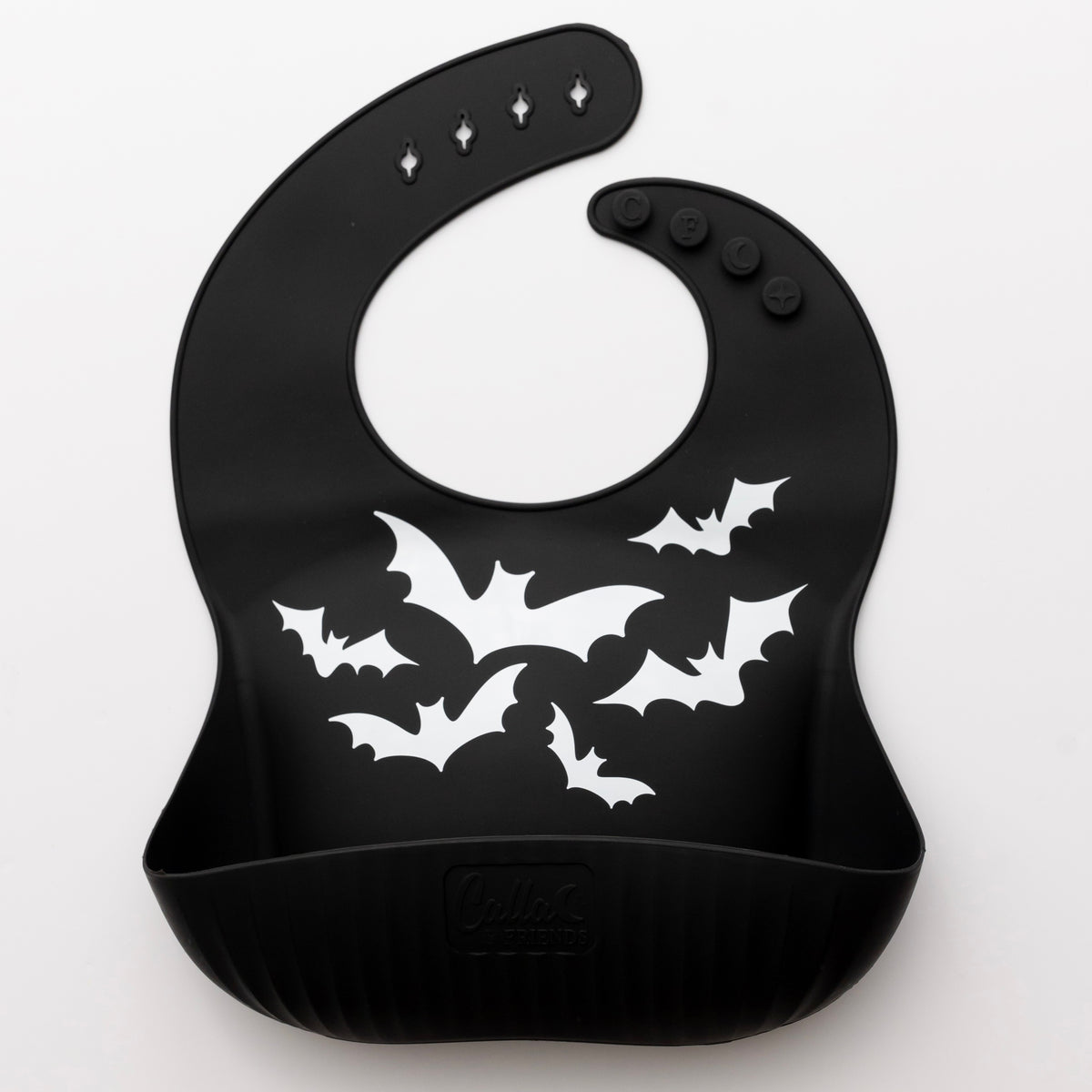 Spooky Collection Catch All Bib - Bats