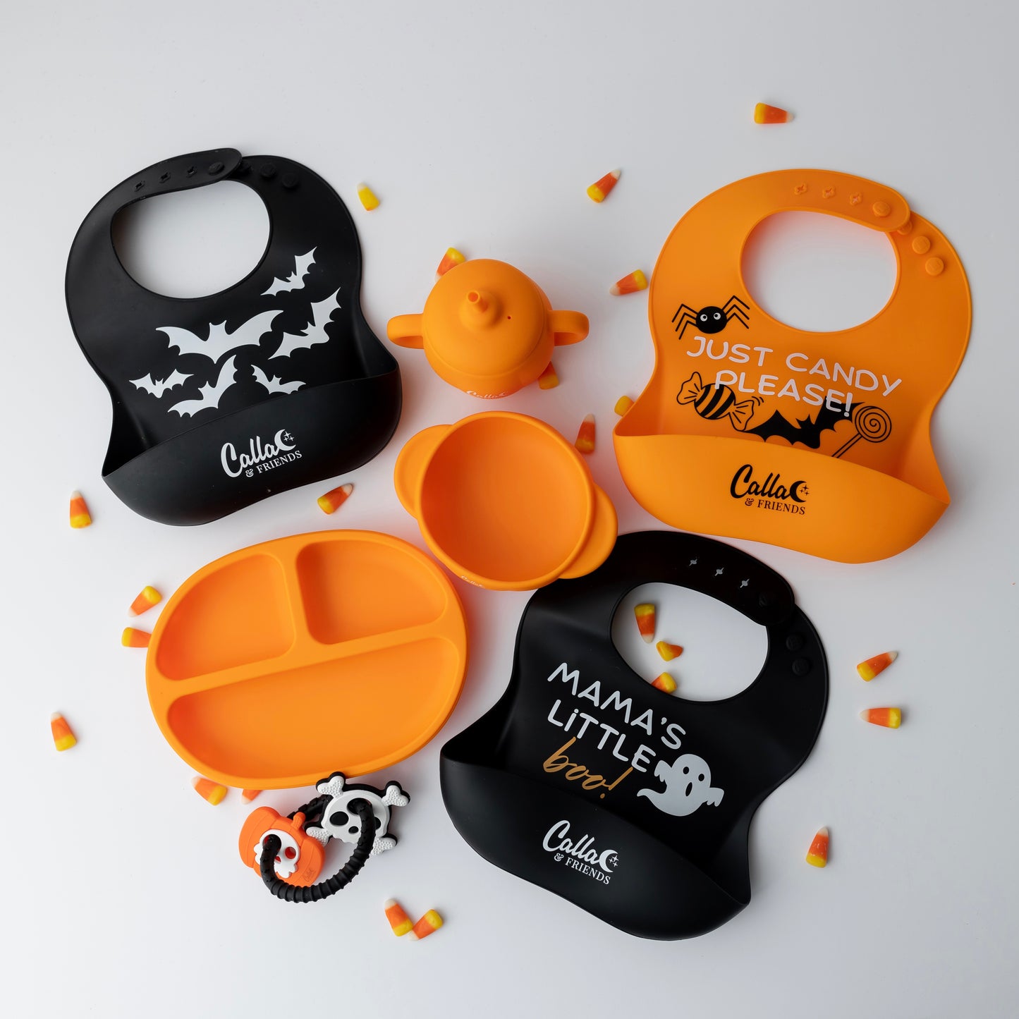 The Pumpkin Patch Suction Bowl