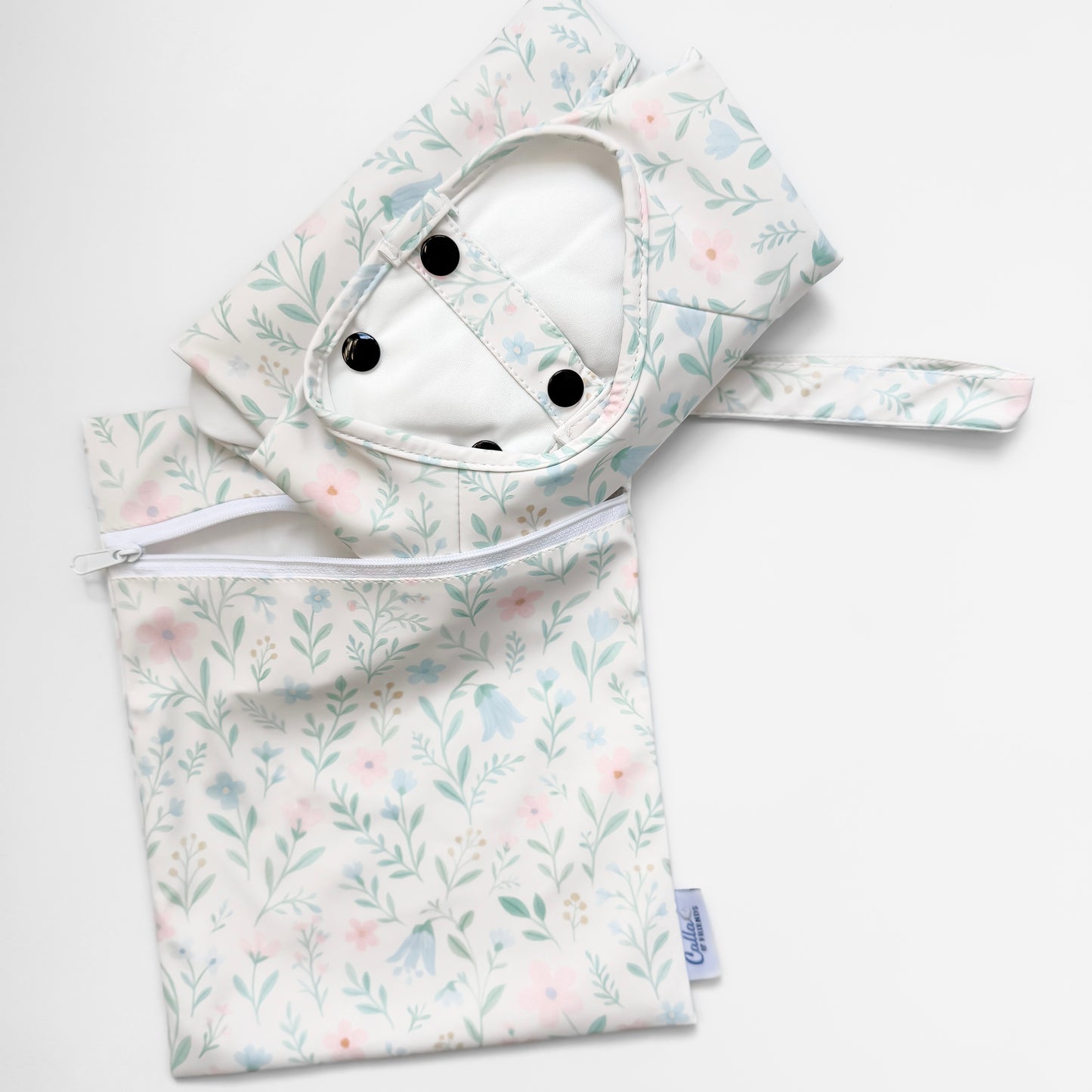 The Grayson Long Sleeve Bib - Wildflower Dreams