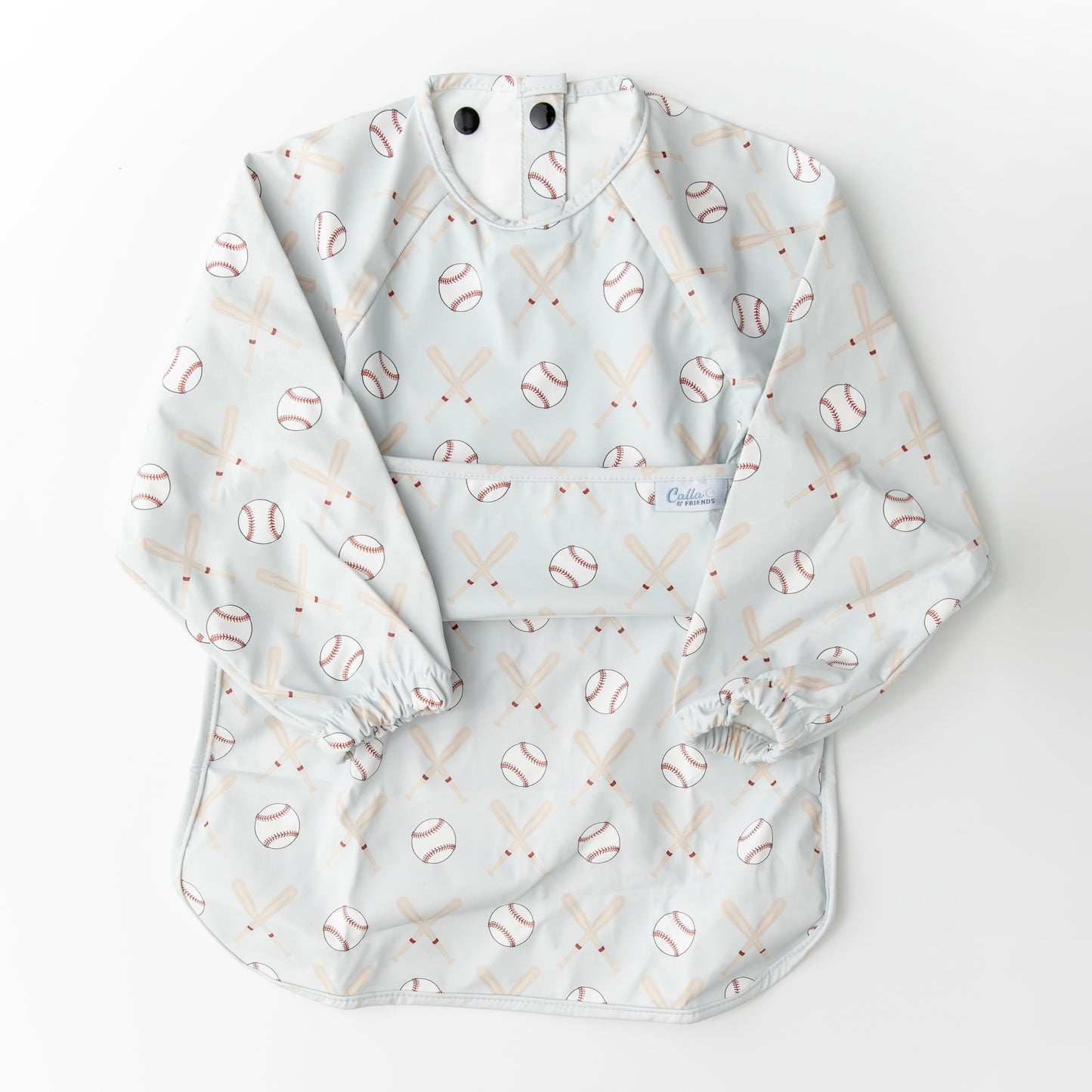 The Grayson Long Sleeve Bib - Baseball