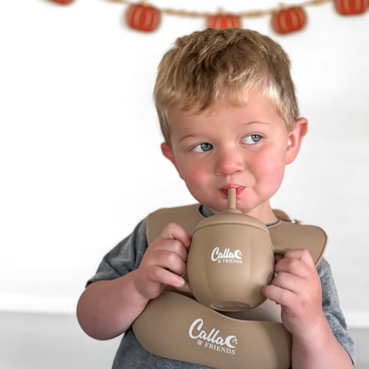 The Pumpkin Patch Straw Cup