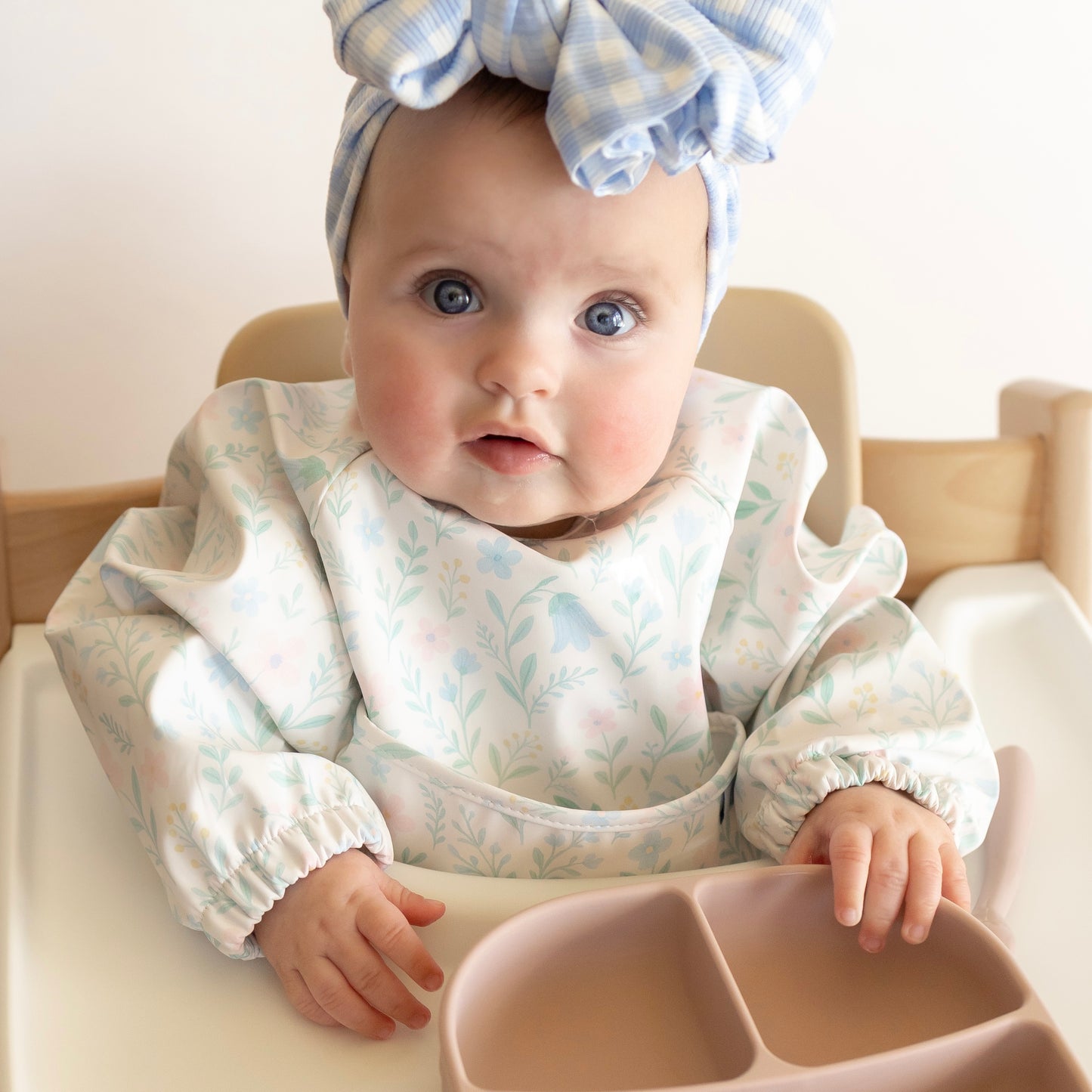The Grayson Long Sleeve Bib - Wildflower Dreams