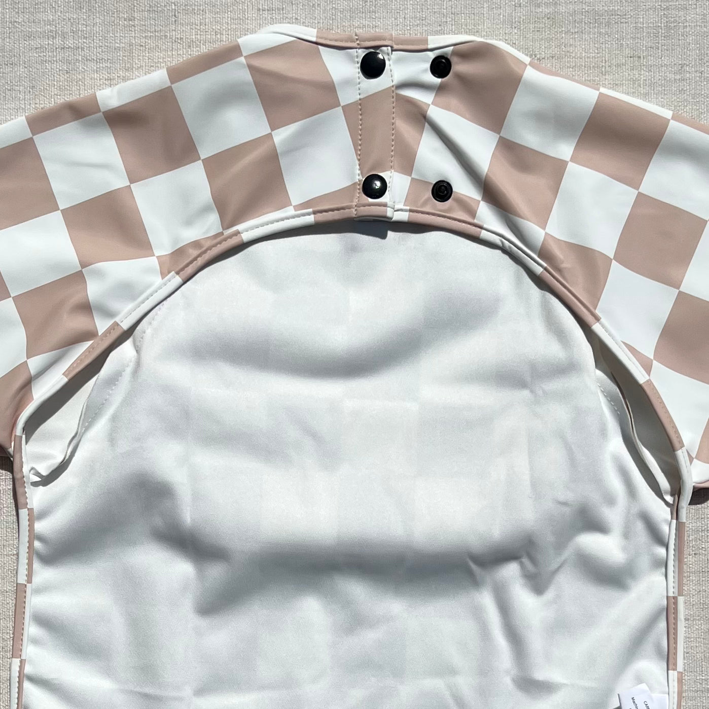 The Grayson Long Sleeve Bib - Hydrangeas