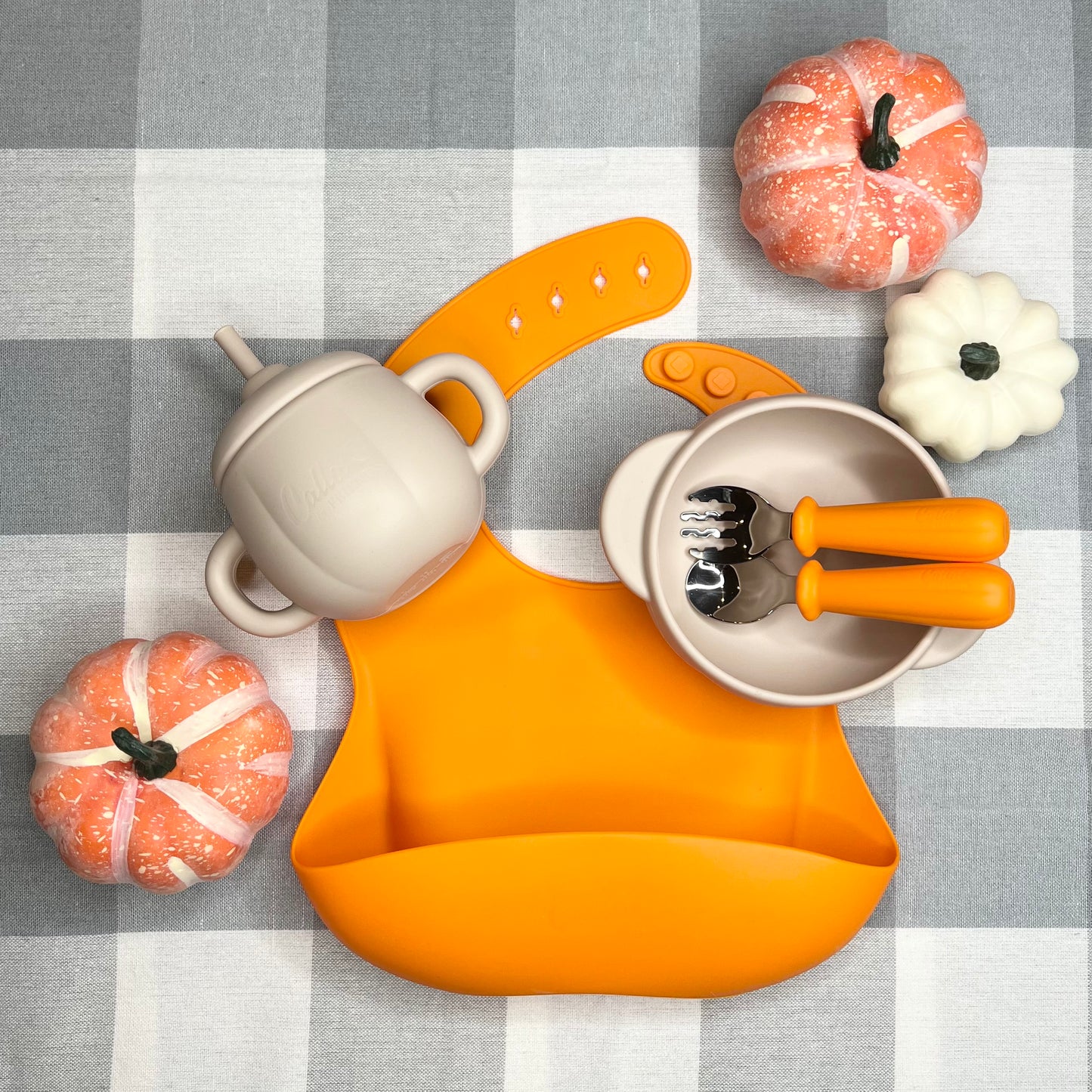 The Pumpkin Patch Suction Bowl