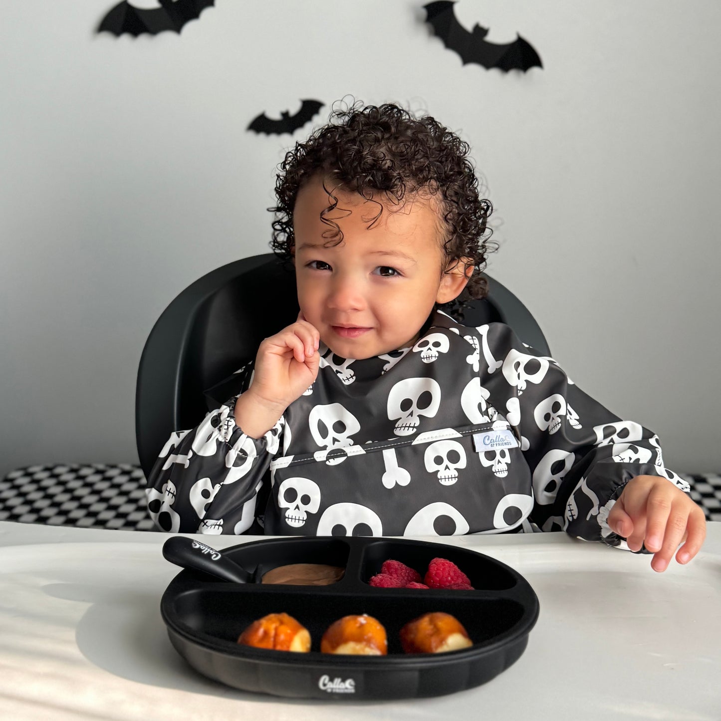 The Grayson Long Sleeve Bib - Skelly