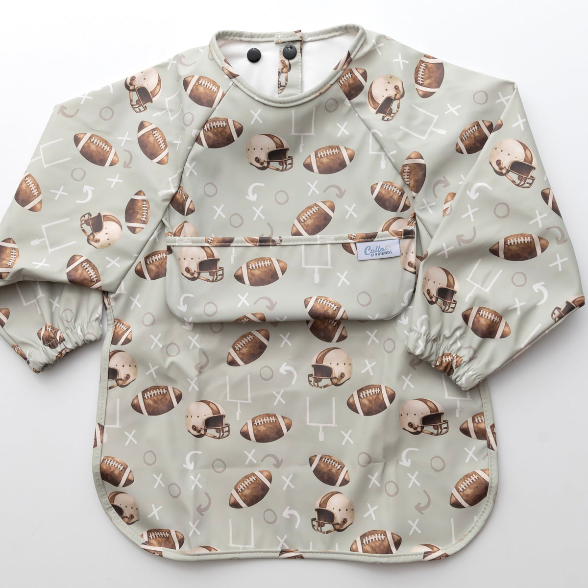 The Grayson Long Sleeve Bib - Touchdown ✨PREORDER✨