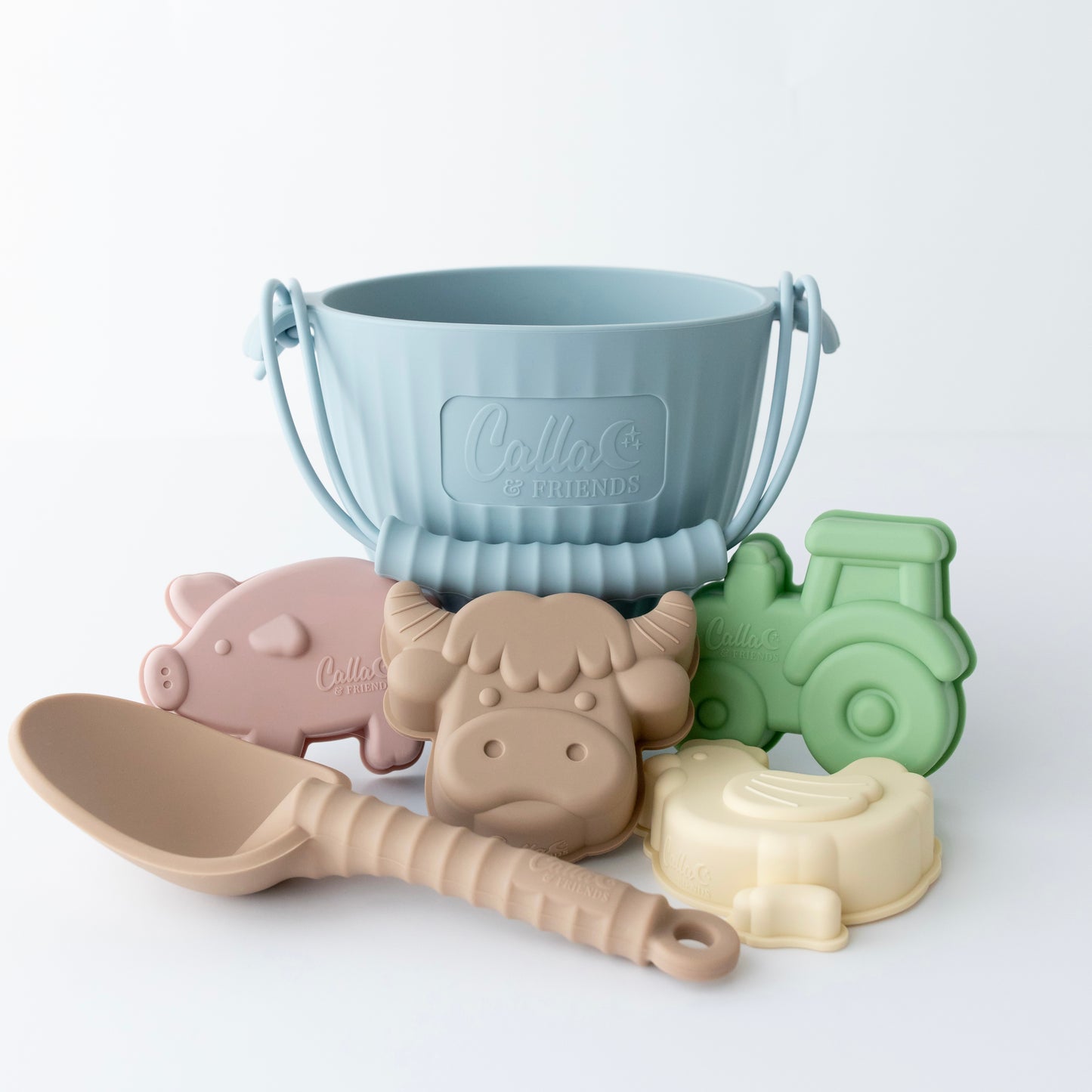 Hazel's Farm Silicone Beach Toy Set