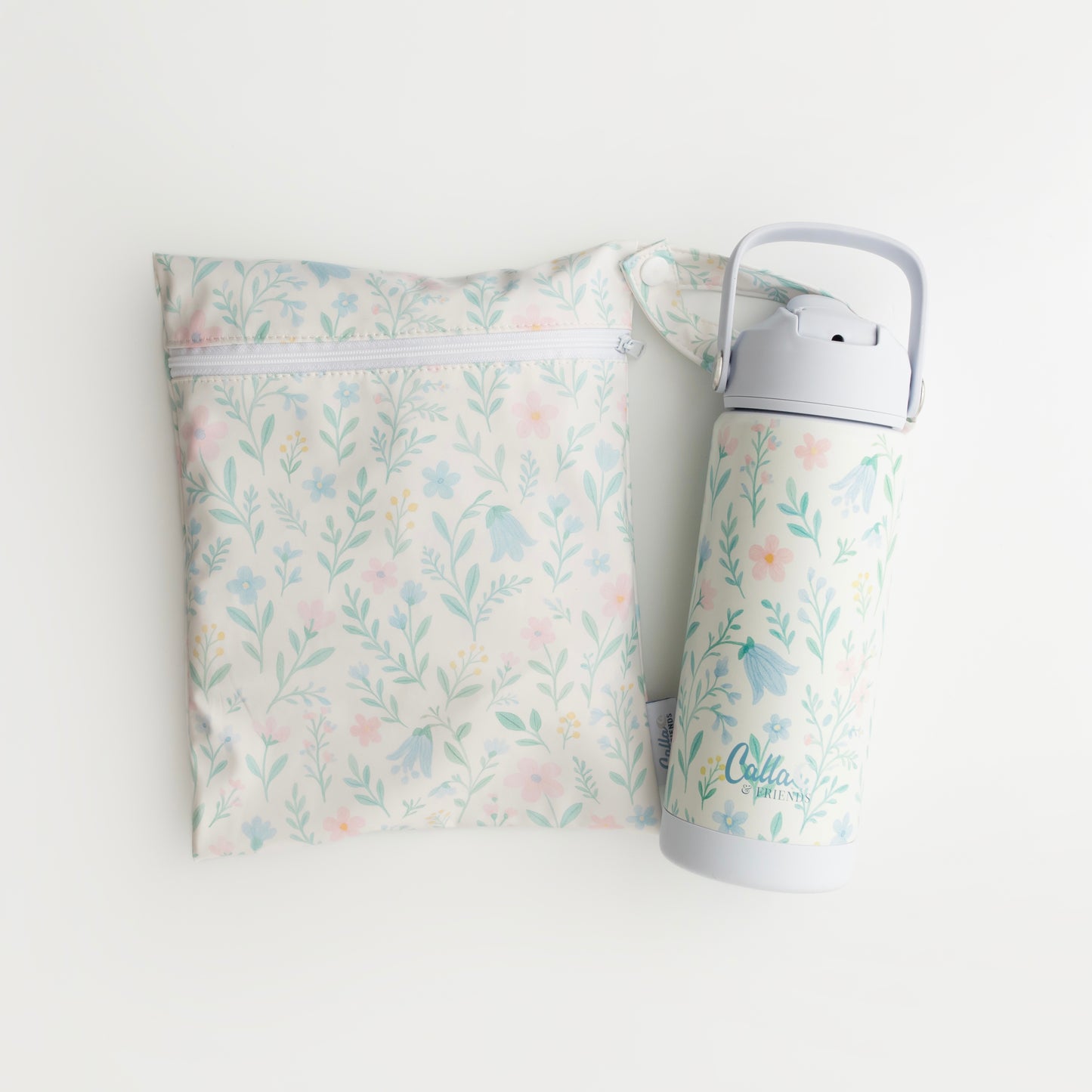 The Grayson Long Sleeve Bib - Wildflower Dreams