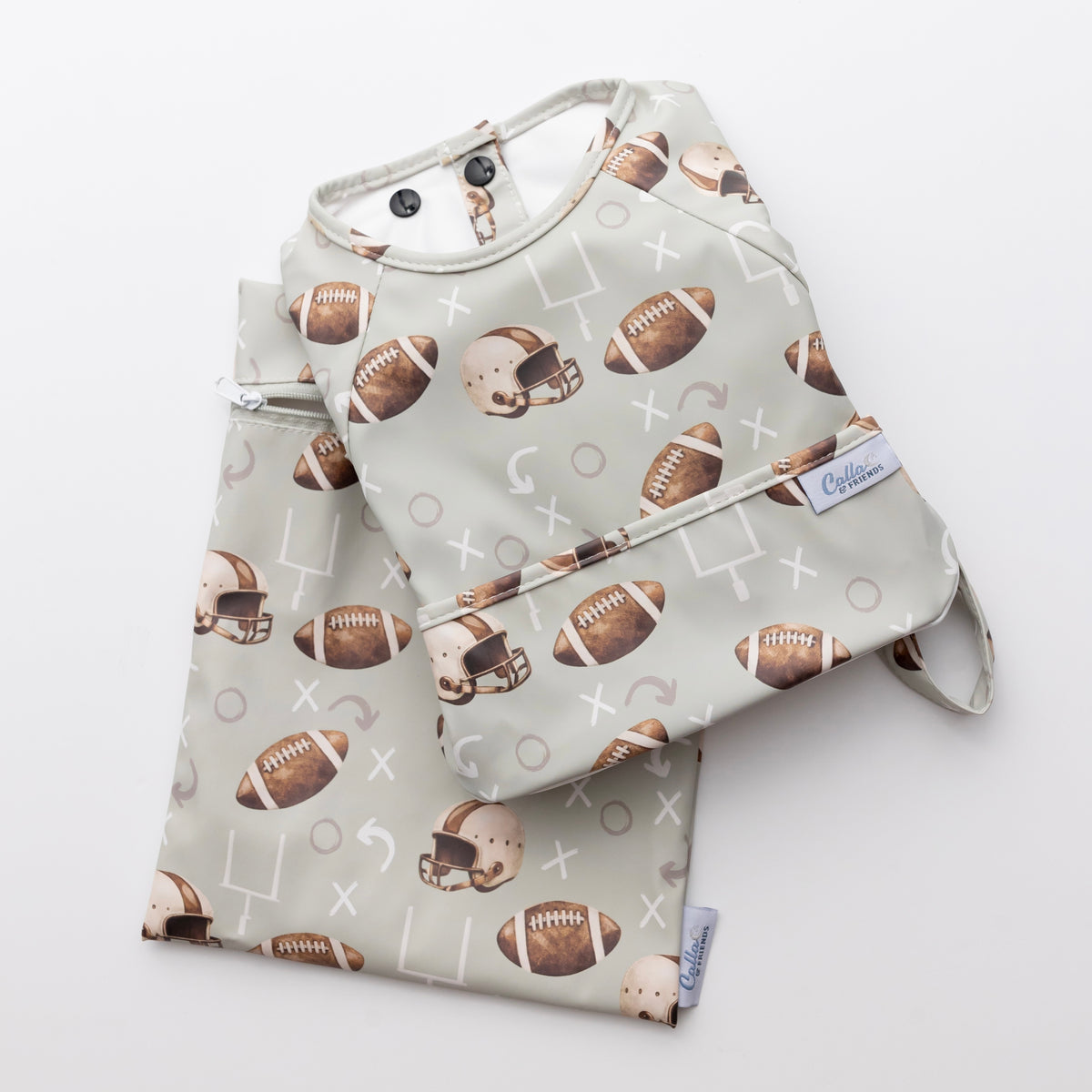 The Grayson Long Sleeve Bib - Touchdown ✨PREORDER✨