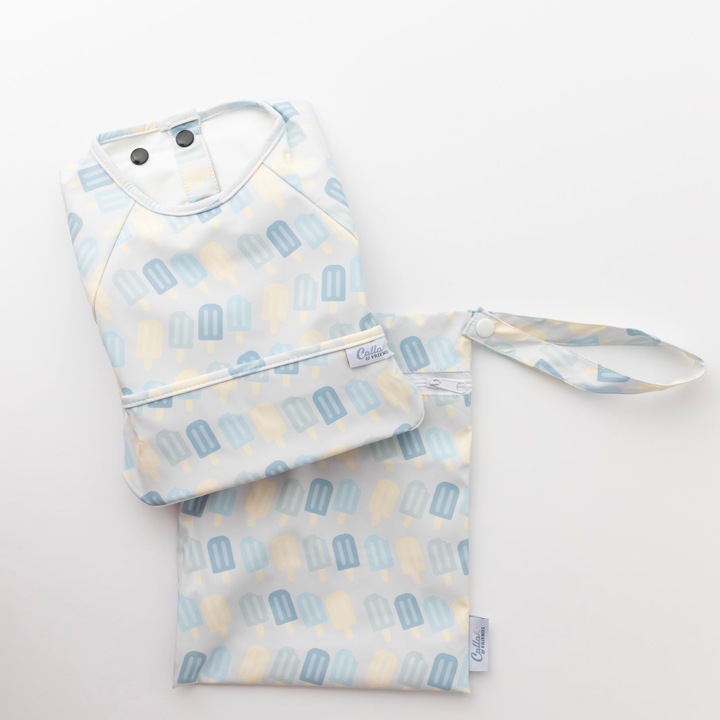 The Grayson Long Sleeve Bib - Popsicles