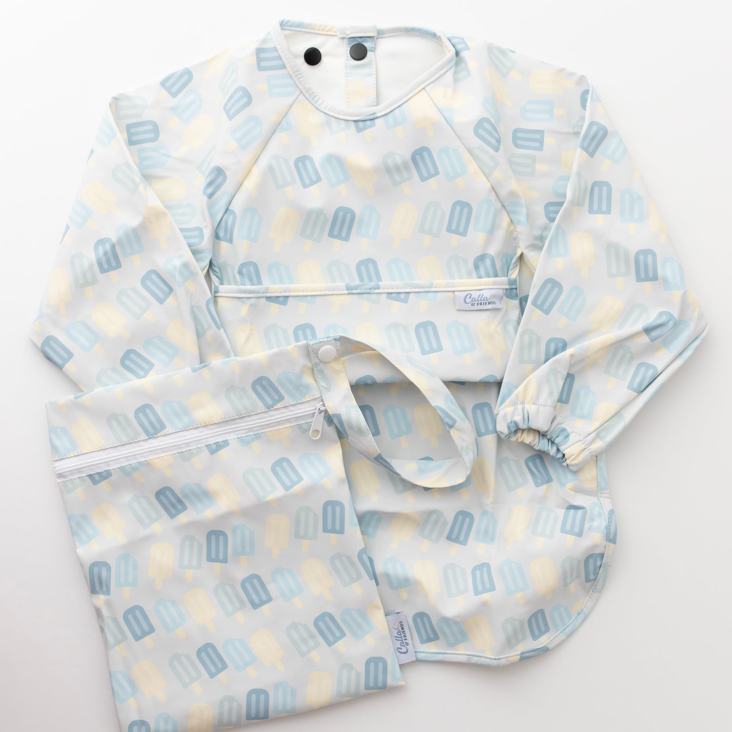 The Grayson Long Sleeve Bib - Popsicles