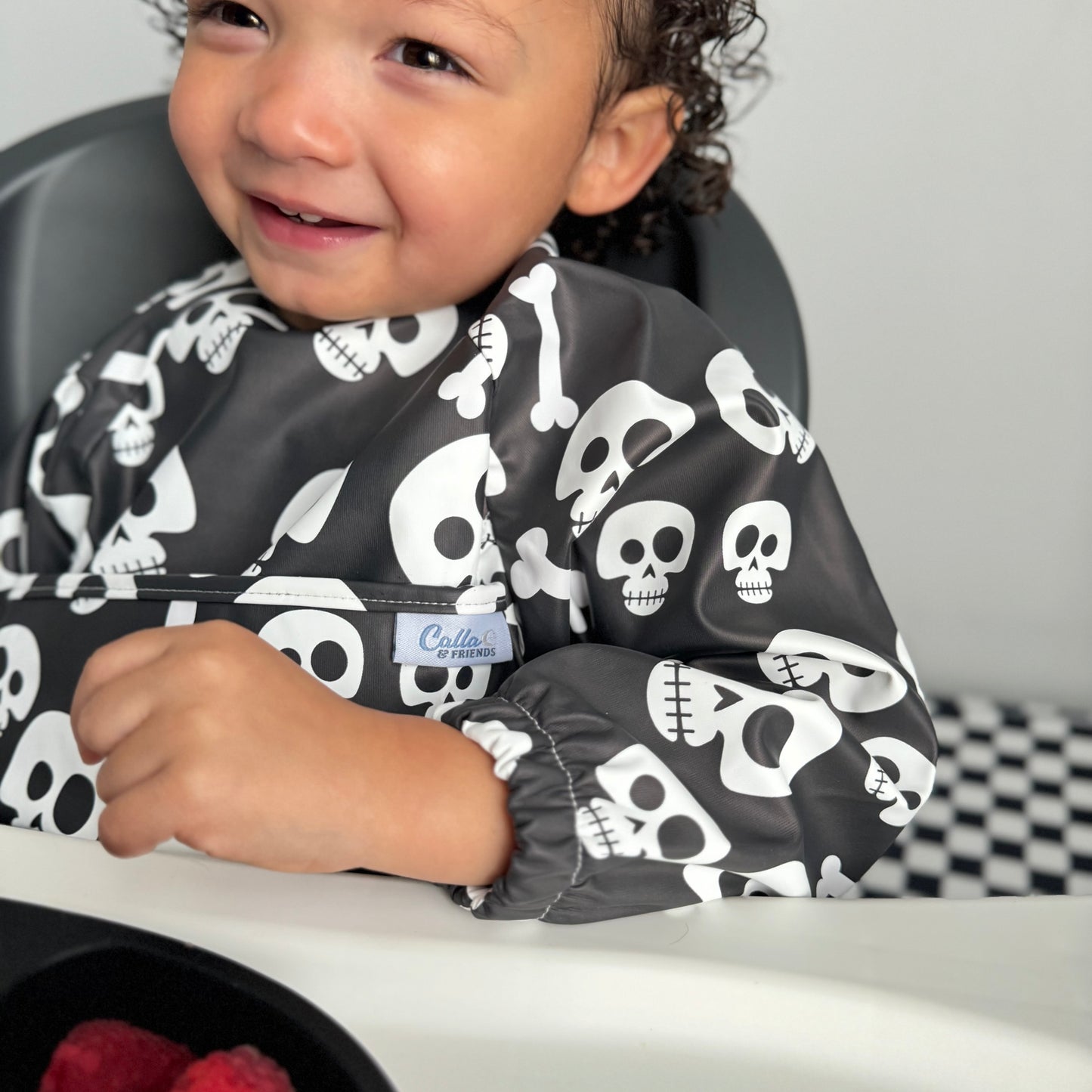 The Grayson Long Sleeve Bib - Skelly