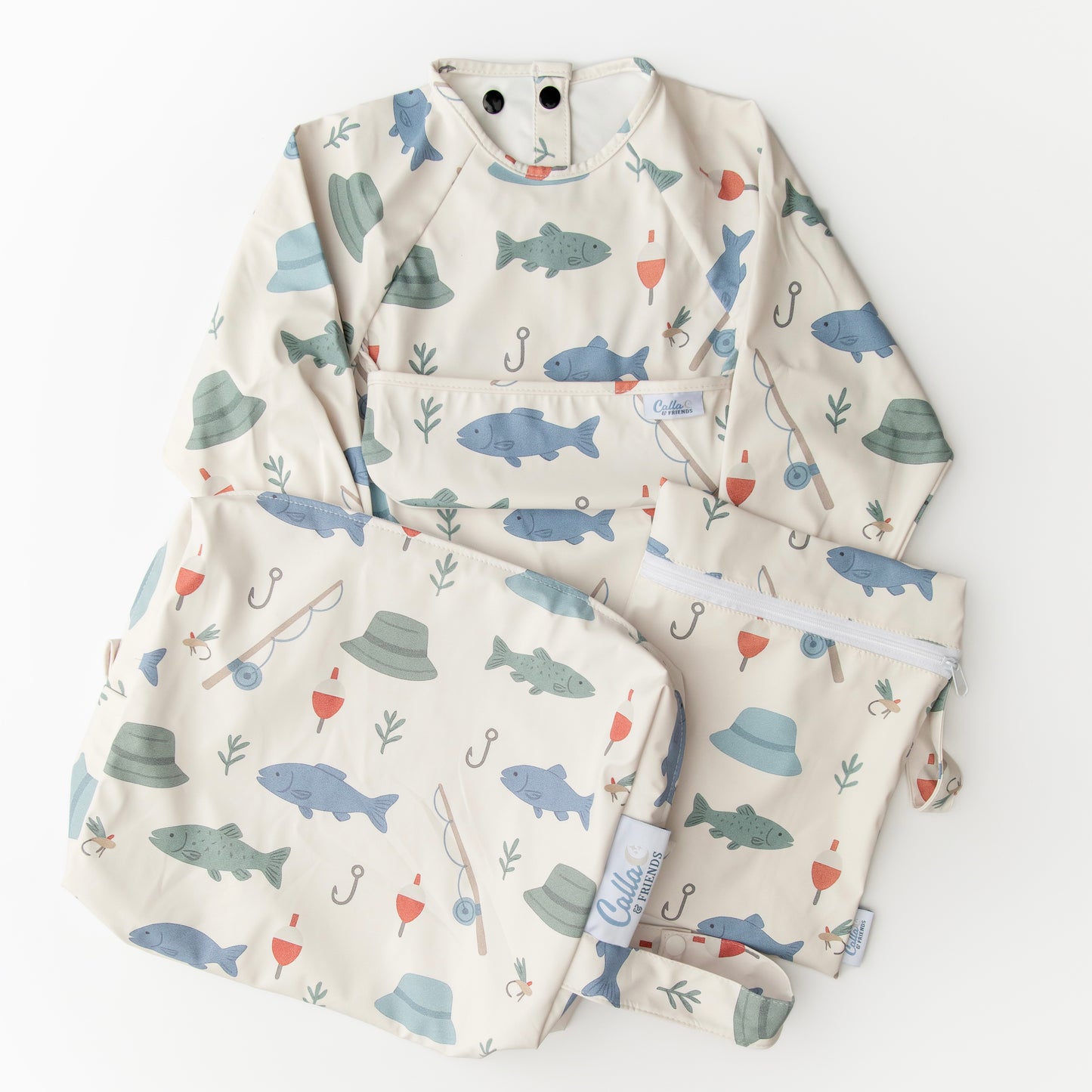 The Grayson Long Sleeve Bib - Lakeside Catch
