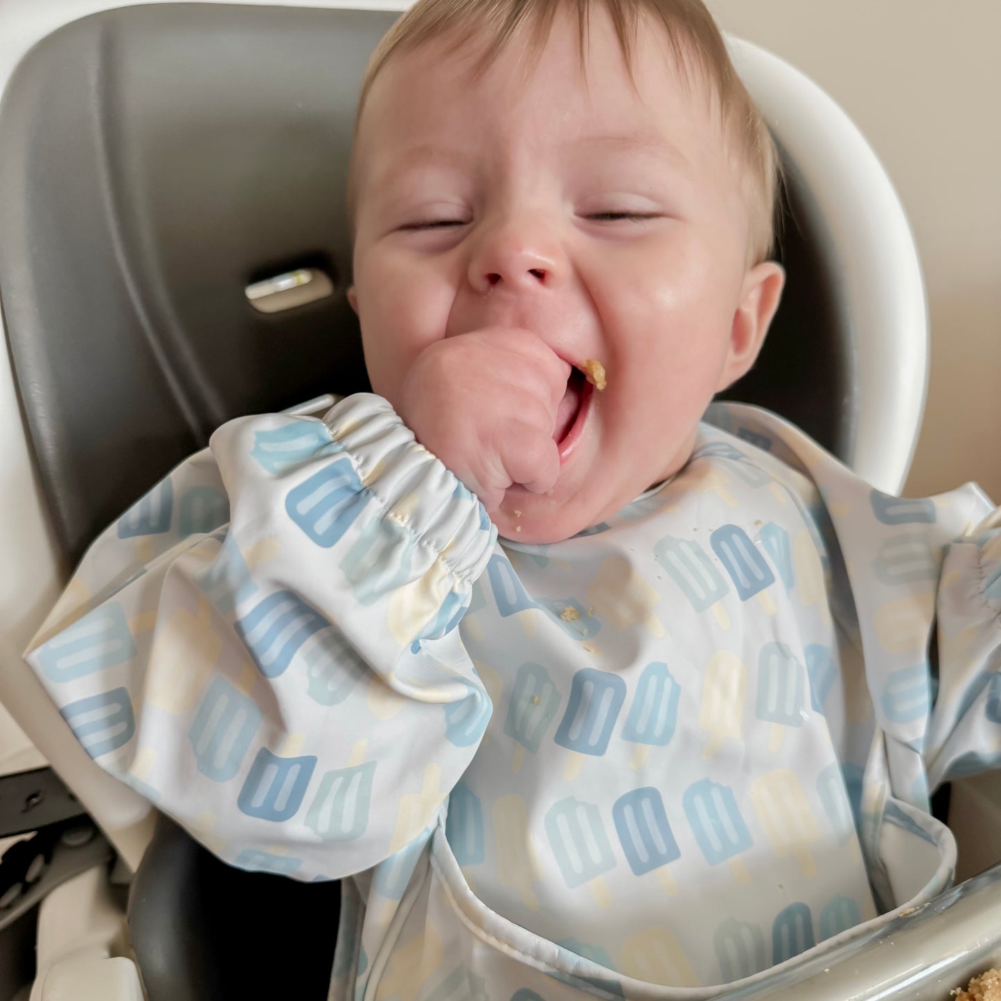The Grayson Long Sleeve Bib - Popsicles