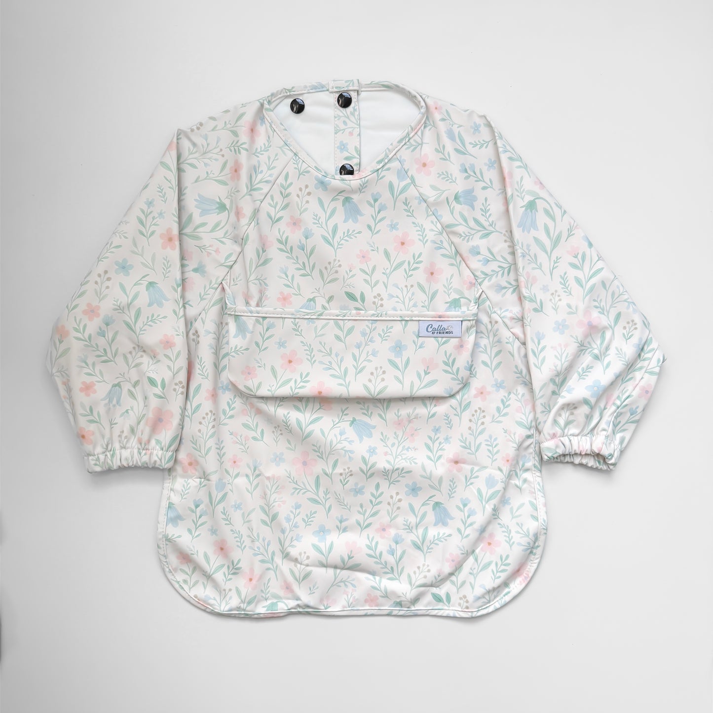 The Grayson Long Sleeve Bib - Wildflower Dreams