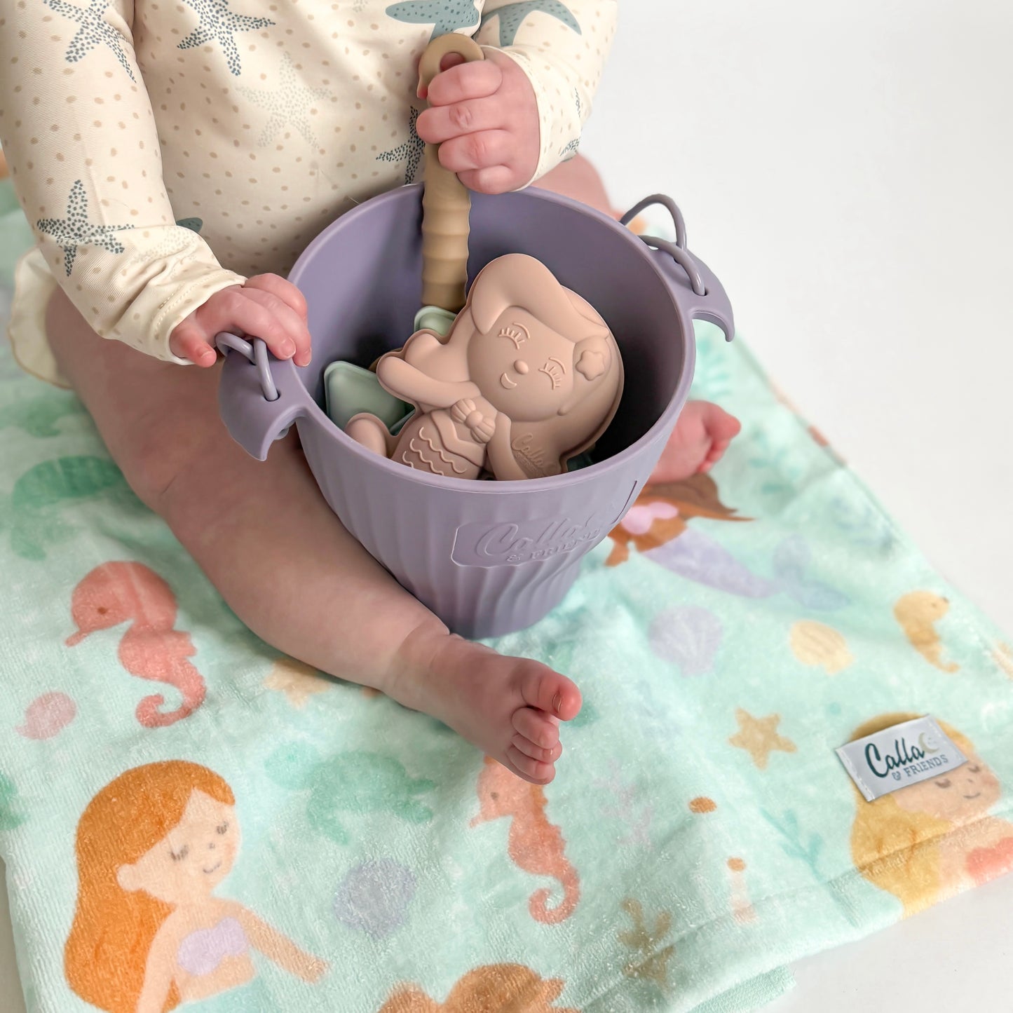 Mermaid's Cove Silicone Beach Toy Set