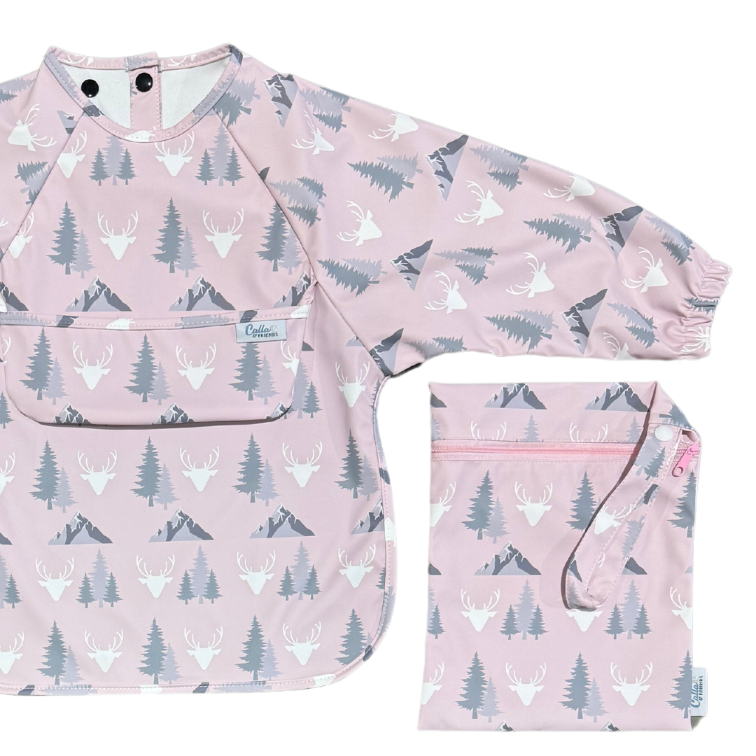 The Grayson Long Sleeve Bib - Mountains