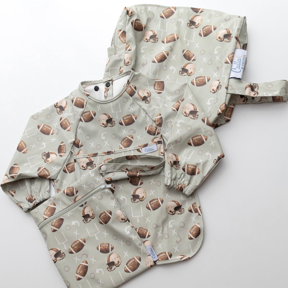 The Grayson Long Sleeve Bib - Touchdown ✨PREORDER✨
