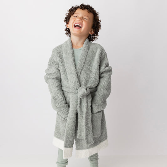 The Alani Mommy & Me Robe - Kiddo - Sage