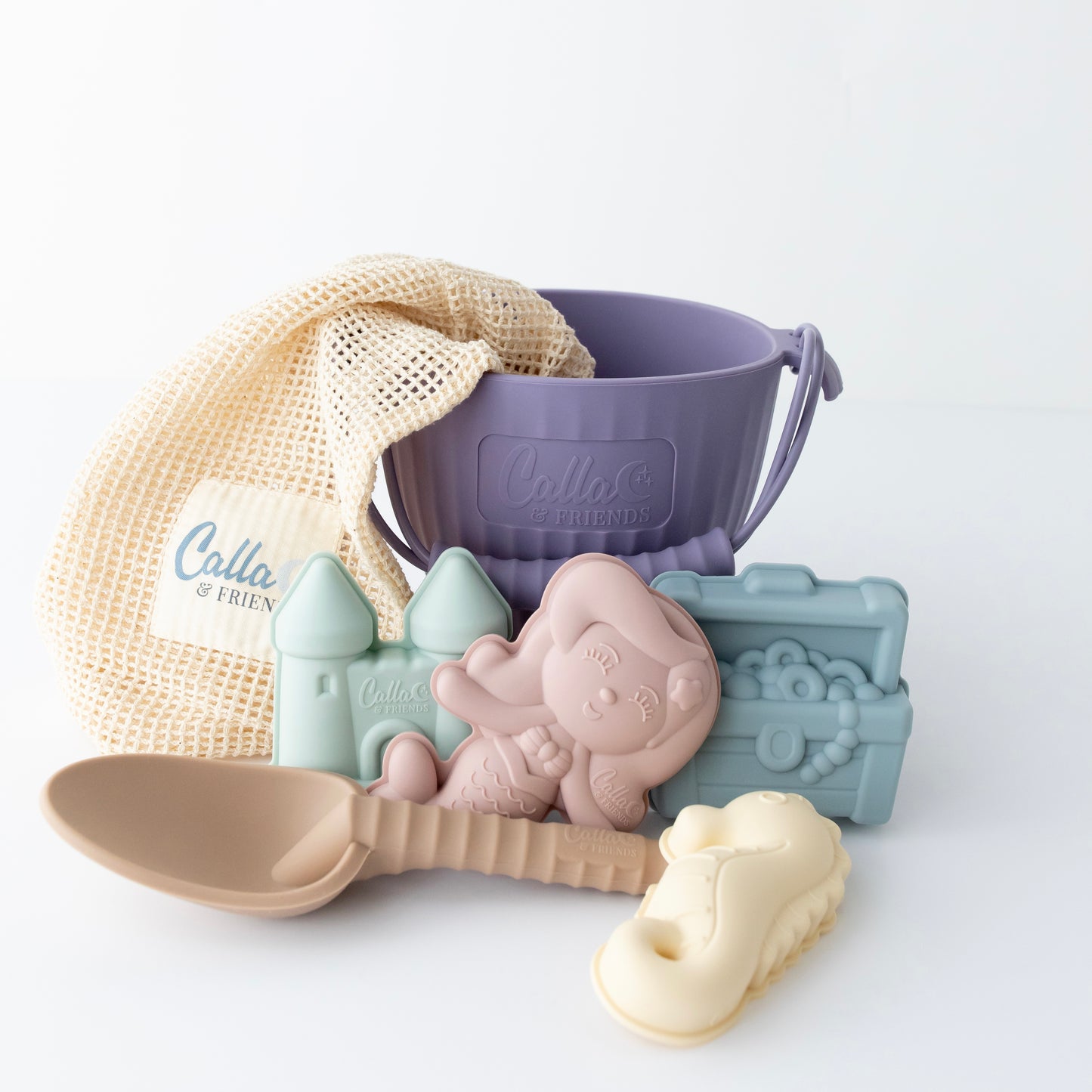 Mermaid's Cove Silicone Beach Toy Set