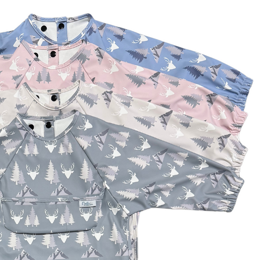 The Grayson Long Sleeve Bib - Mountains