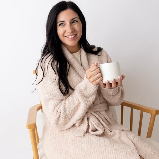 The Alani Mommy & Me Robe - Adult - Fawn