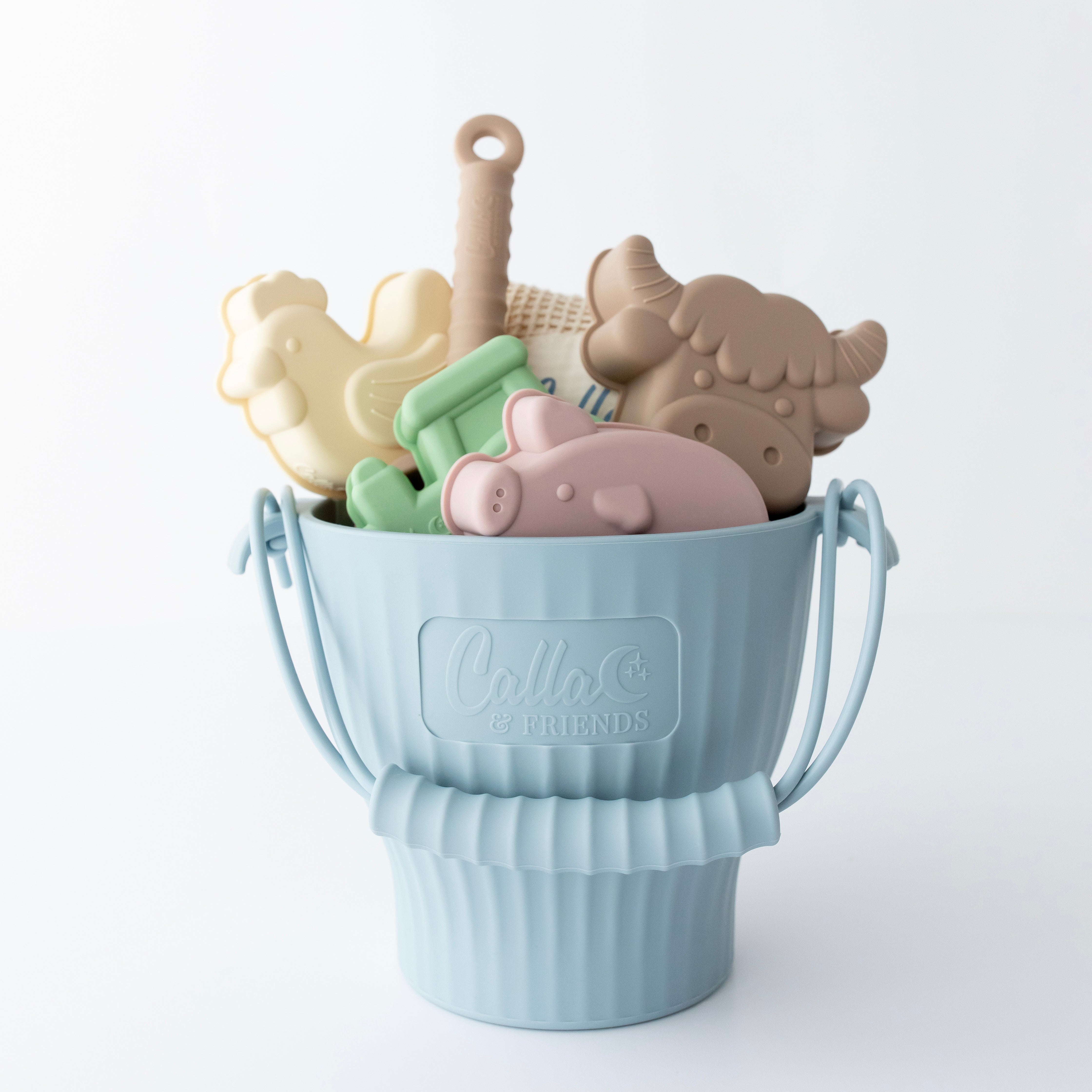 Y*I様 ShellLamp Baby mix LTD t.beachcraft Hazel's Farm Silicone Beach Toy Set – Calla and Friends