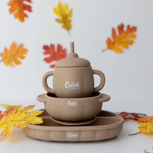The Pumpkin Patch Suction Bowl