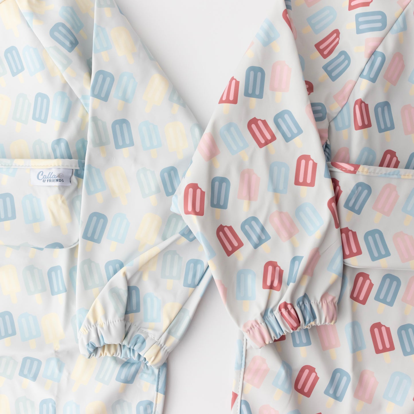 The Grayson Long Sleeve Bib - Popsicles