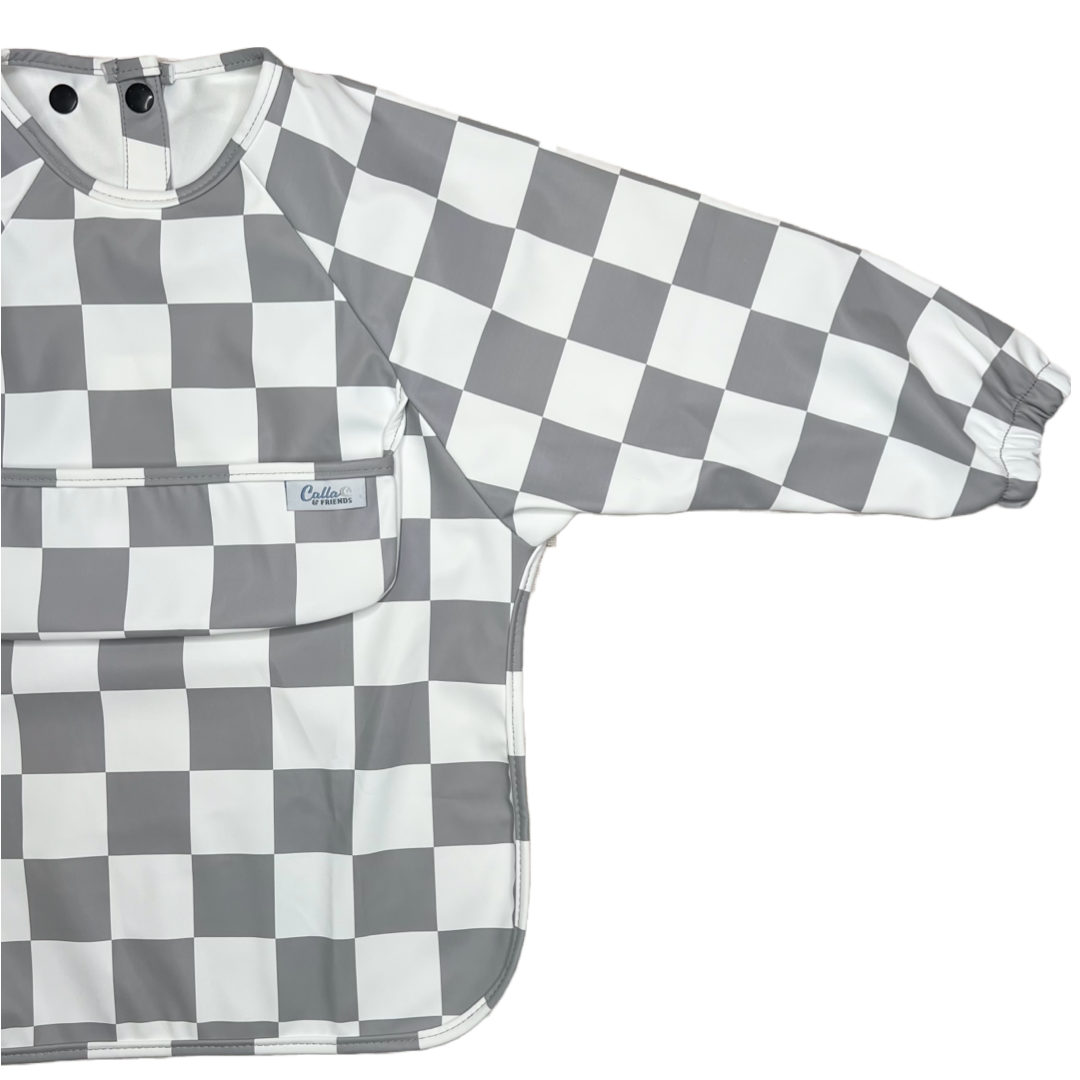 The Grayson Long Sleeve Bib - Checkered