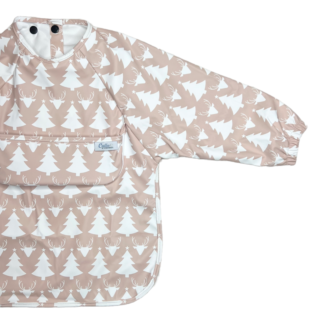 The Grayson Long Sleeve Bib - Limited Edition Antlers + Pines