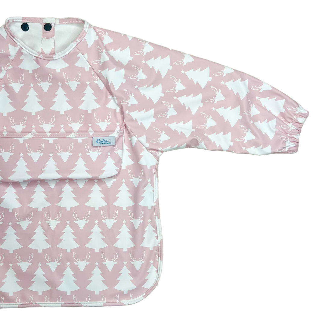 The Grayson Long Sleeve Bib - Limited Edition Antlers + Pines