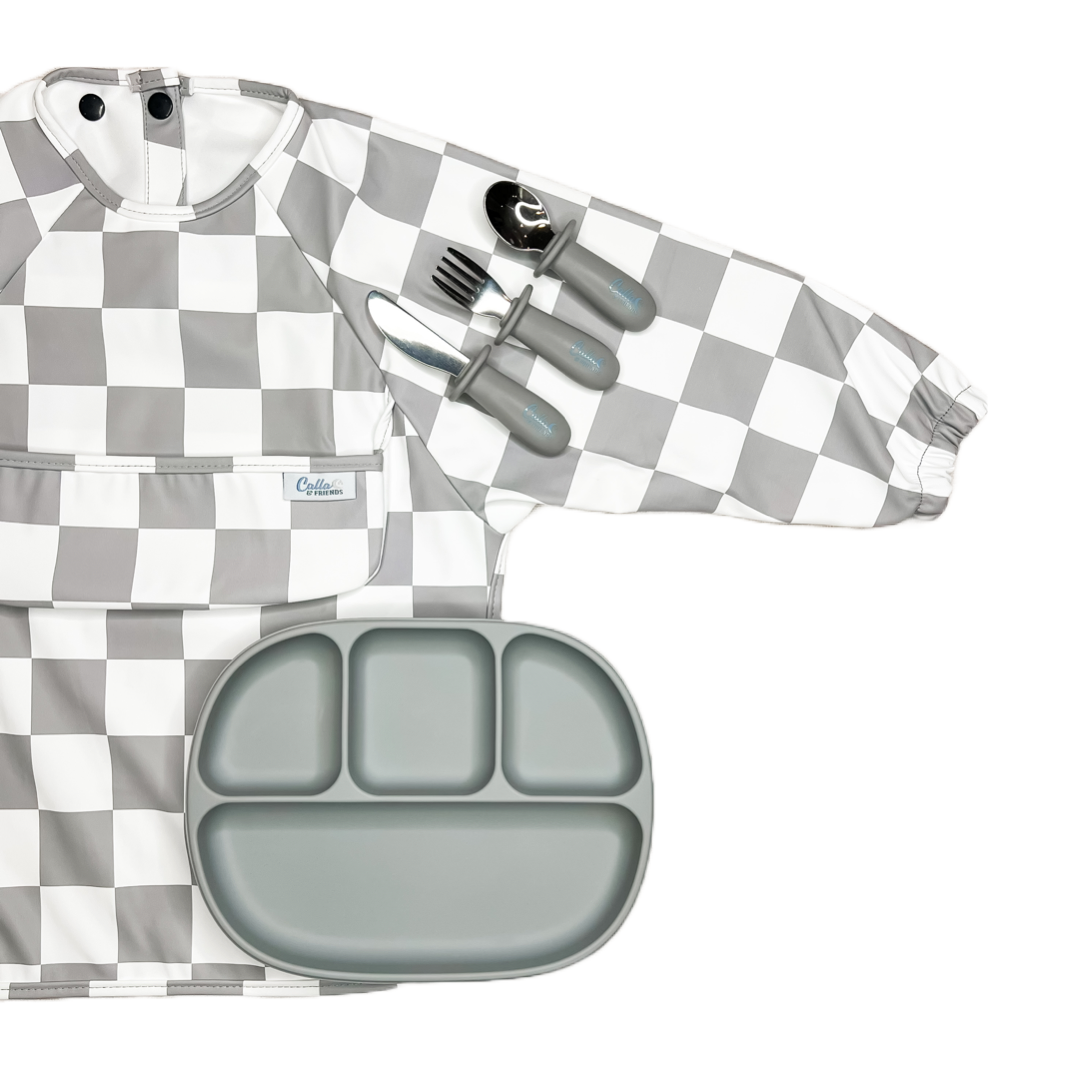 The Grayson Meal-Time Essentials Set - Checkered